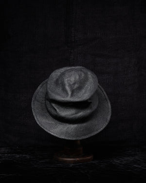 Sisal Straw Hat - Black
