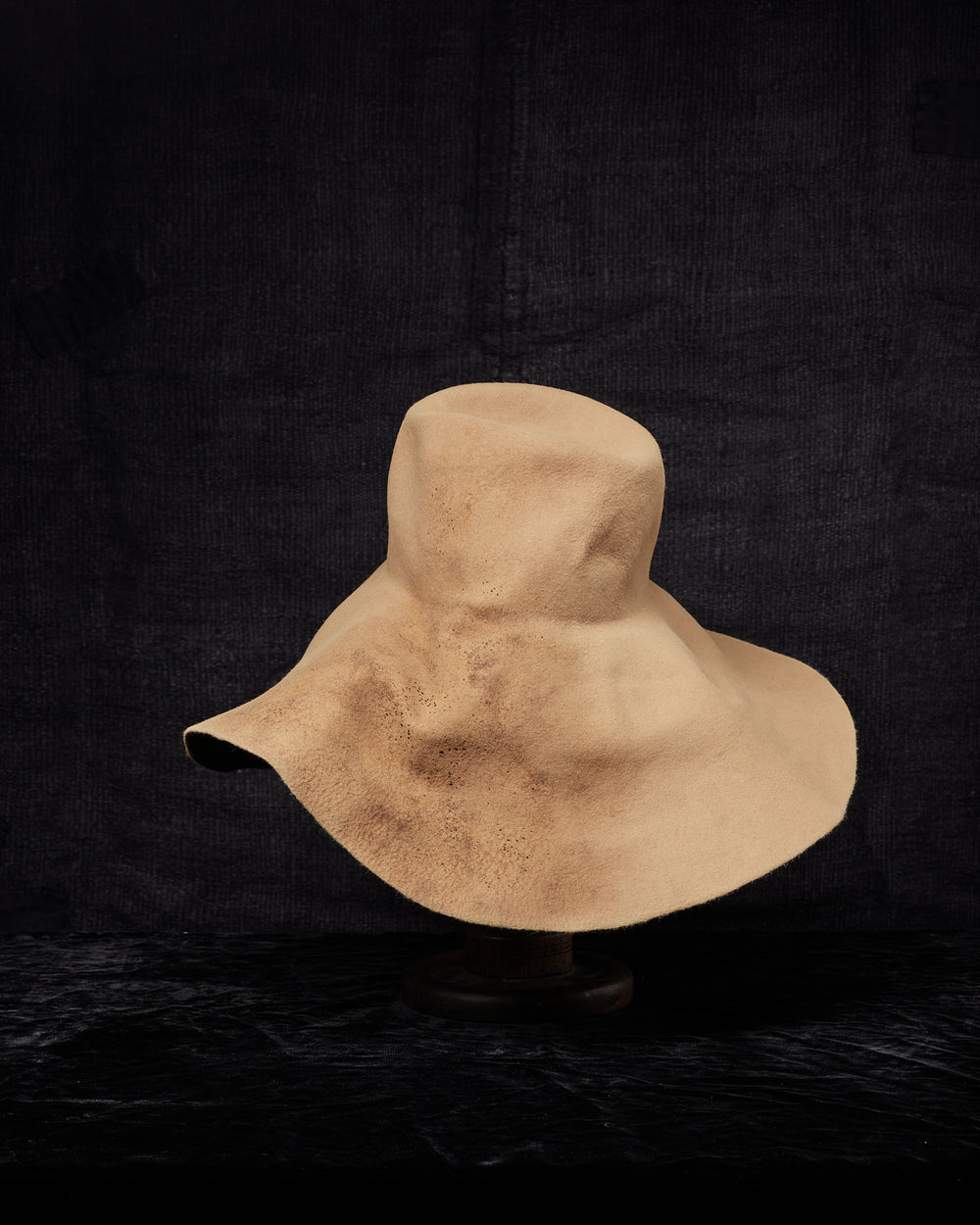 Tan Floppy Wide Brim (ONE OFF)