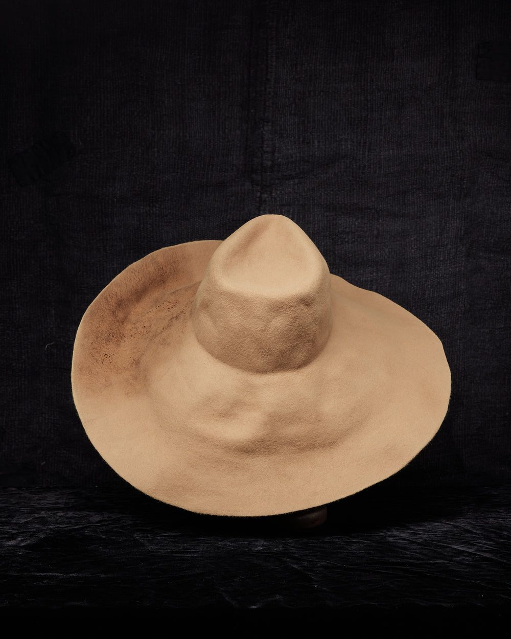 Tan Floppy Wide Brim (ONE OFF)