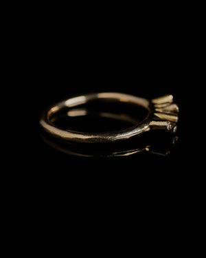 Gold Coral C Ring