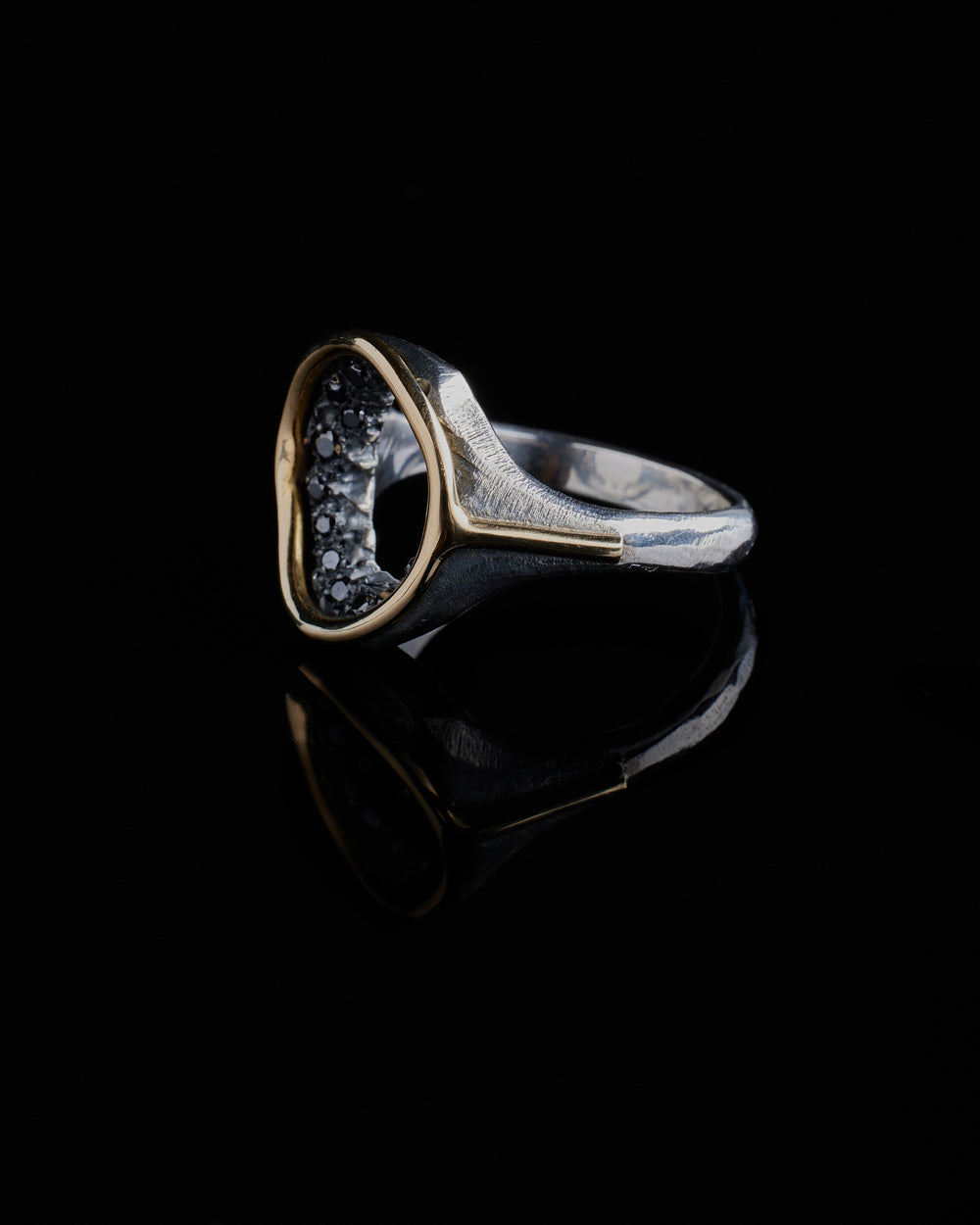 Gold Frame Ring