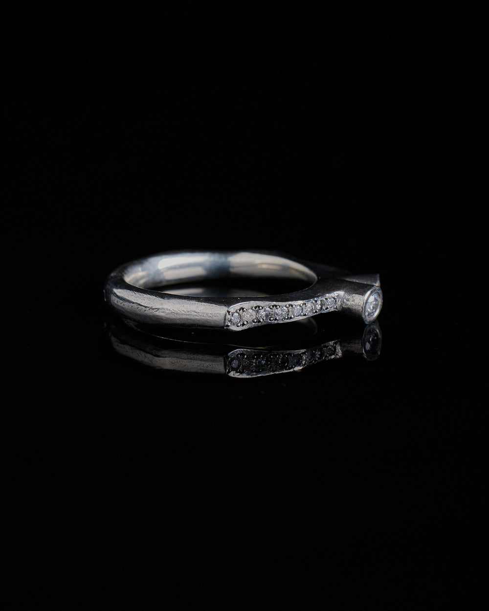 Grey Arch Ring