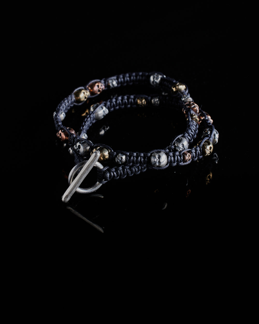 Skull Bead Bracelet