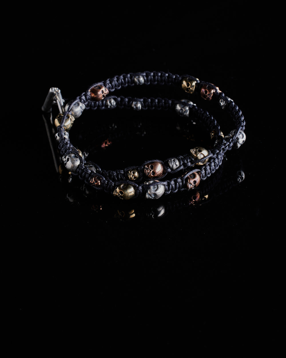 Skull Bead Bracelet