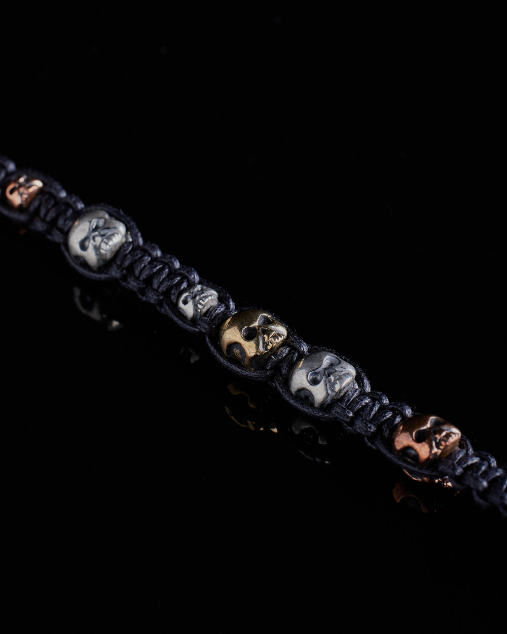 Skull Bead Bracelet