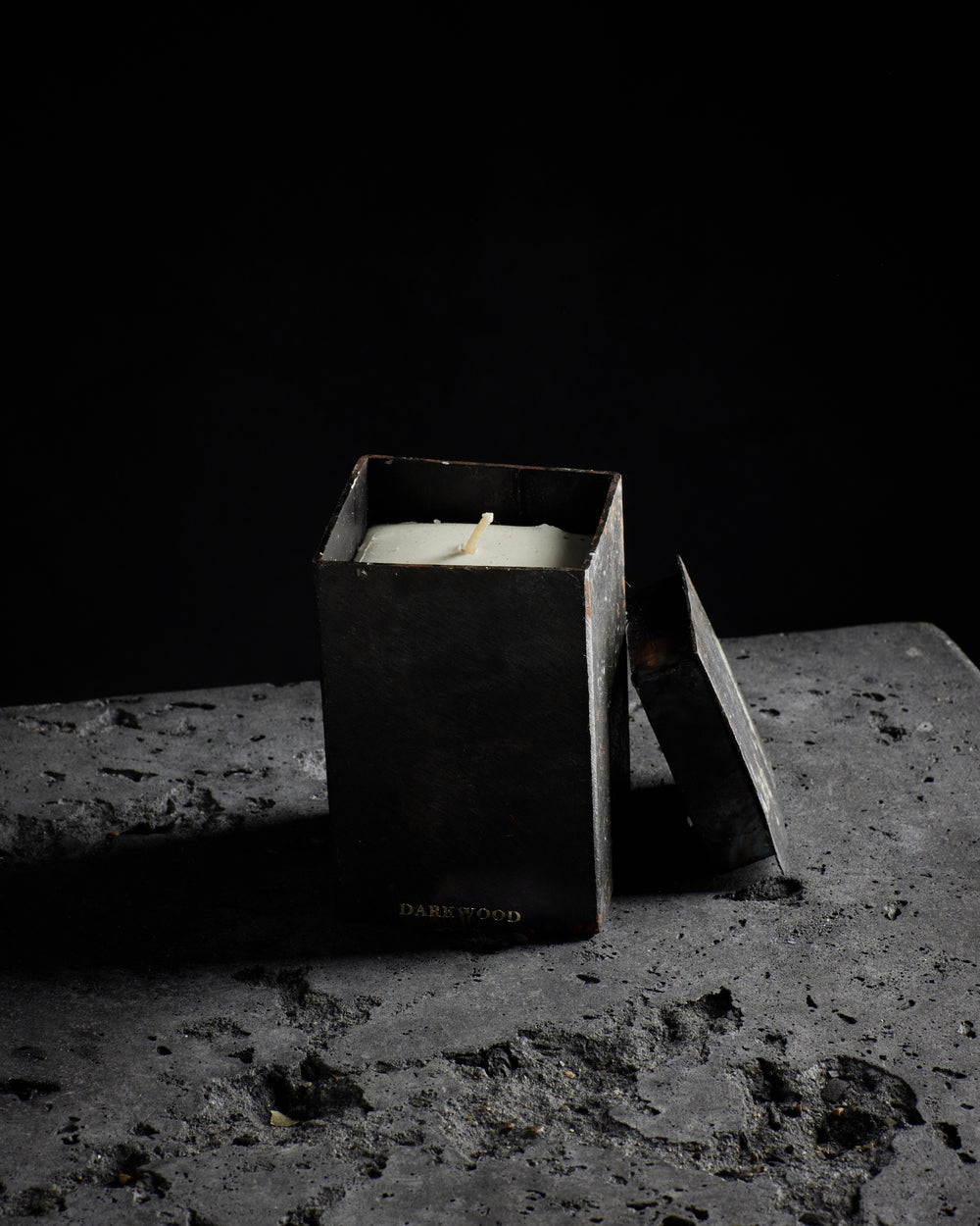 Vertical Candle Darkwood