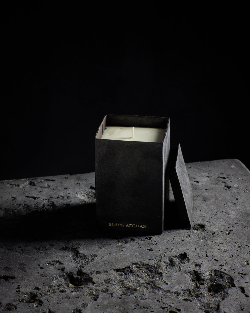 Vertical Candle Black Afghan