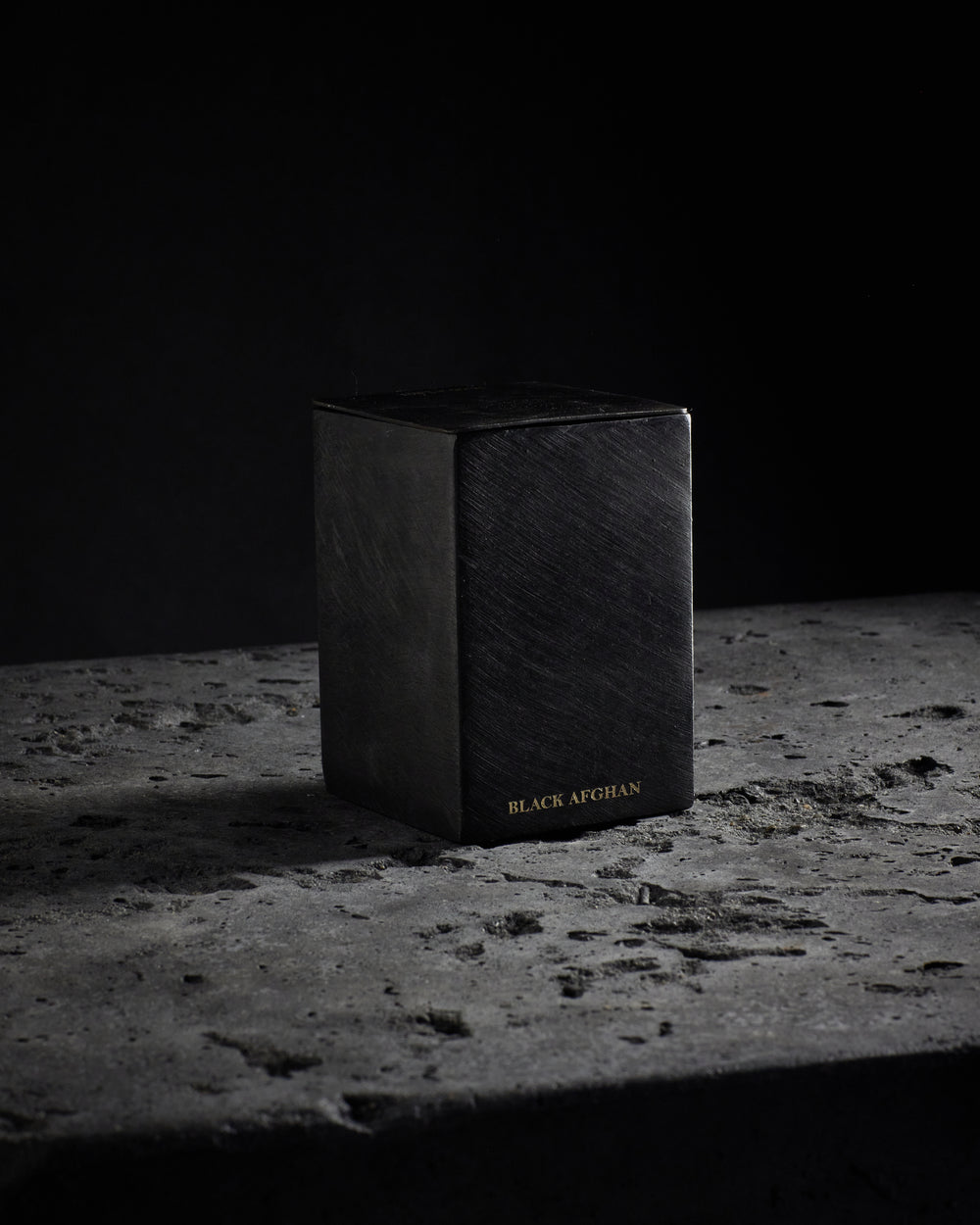 Vertical Candle Black Afghan