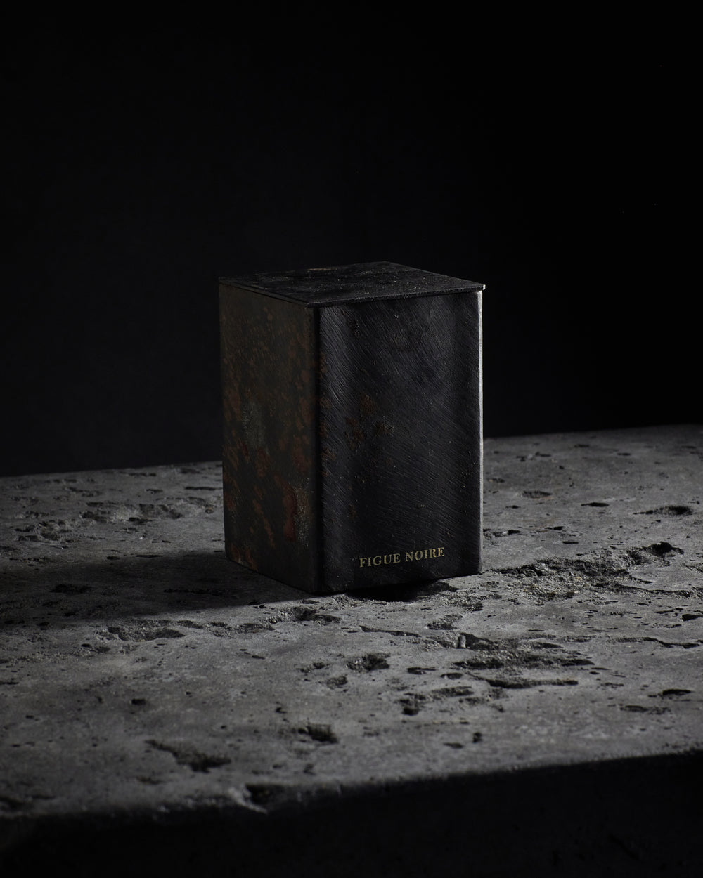 Vertical Candle Figue Noire