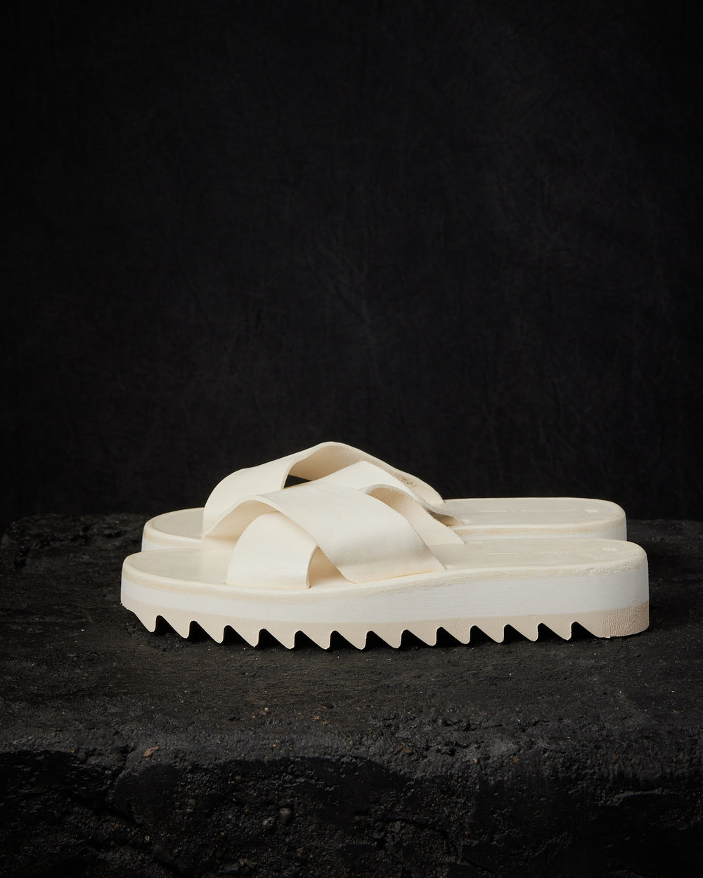 Womens Stavroto Ripple Sole White