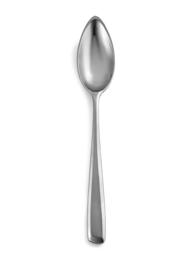 Zoë Serving Spoon Matte Silver